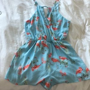 Flamingo romper